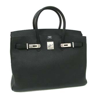 HERMES エルメス バーキン35 スーパーコピー トリヨンクレマンス ブラック シルバー金具 05P01Sep13 Birkin 065